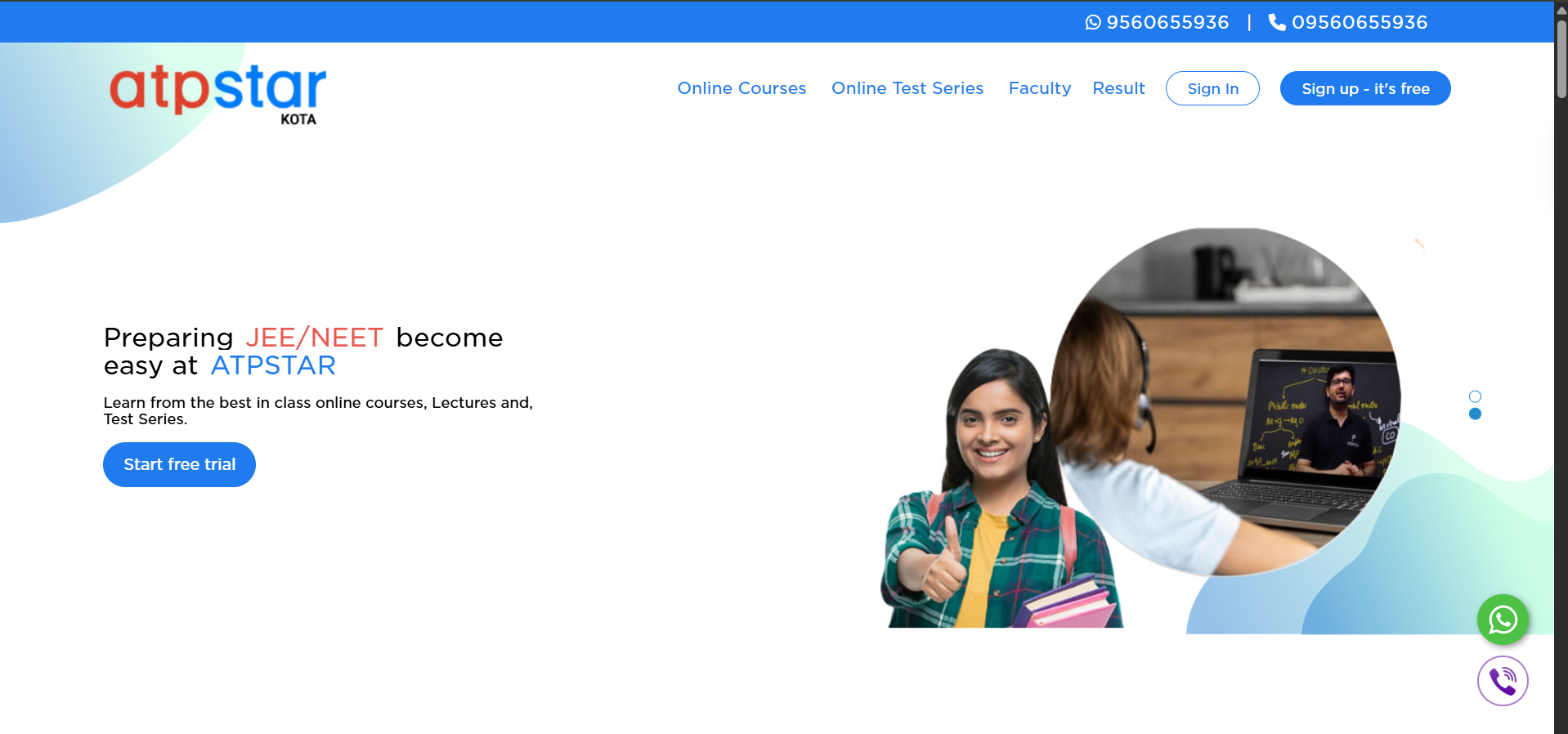 ATP Star Online Coaching Platform