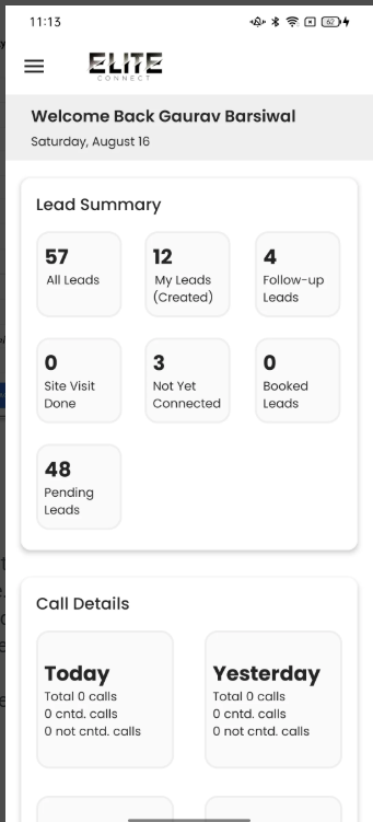 Elite Connect Mobile App